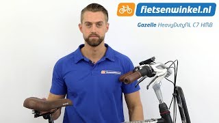 Gazelle HeavyDuty NL C7 HMB Review  Ebike [upl. by Zevahc]