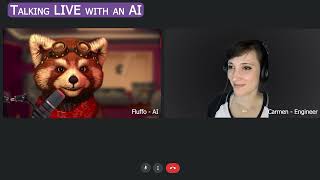 Talking LIVE with an AI in Animaze [upl. by Larual]