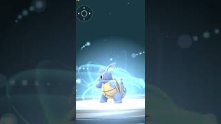 Wartortle evolve into dynamax blastoise ❤️ pokemongo viral pokemon Ultragoophantom0090 [upl. by Joed737]