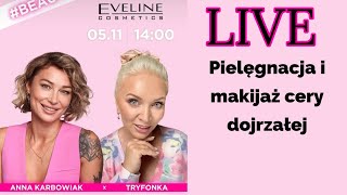 LIVE Pielegnacja i makijaż cery dojrzałej z Eveline [upl. by Ecneitap752]