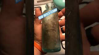 New Hutchinson bottle dug yesterday Found bottle digging in Pittsburgh Enterprise Water Company [upl. by Sigvard378]