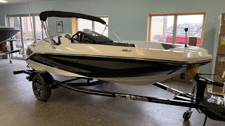 2022 Scarab 165 IDImpact New Bow Rider Boat Tour SkipperBuds [upl. by Erdei330]