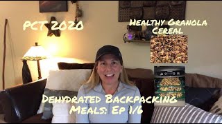 Healthy Homemade Granola Cereal For Backpacking [upl. by Enavi]