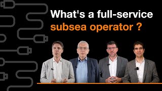 Whats a fullservice subsea operator [upl. by Castara760]