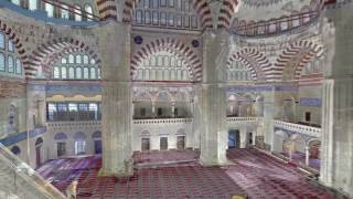 Selimiye Camii  Edirne 3D lazer tarama nokta bulutu animasyonu [upl. by Akinor464]