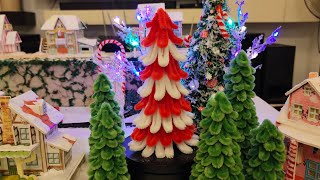 DIY MINI CHRISTMAS TREE USING FUZZY WIRE  Nolly Panganiban vlogs [upl. by Daus]