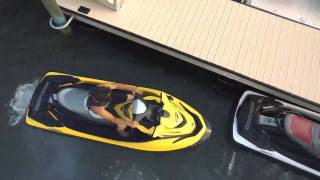 2011 Sea Doo Boat Easy Docking Video [upl. by Neenaj]