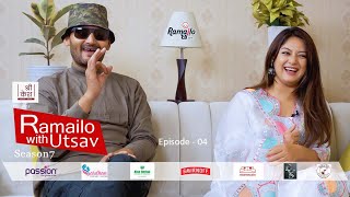 Bipin Karki amp Barsha Raut साँच्चिकै श्रीमान श्रीमती हुन्  Ramailo With Utsav Rasaili  SE7  Ep04 [upl. by Mizuki]