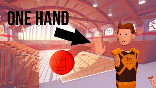 I Tried Playing RR Dodgeball With Only 1 Hand [upl. by Jezabelle837]