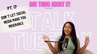 AMANI TALKS Dont let social media make you miserable [upl. by Trometer909]