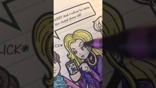 coloring my dork diaries book 10 dorkdiaries book coloring [upl. by Mahmoud212]