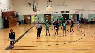 Gompers 155vs Dirksen 8th grade boys basketball 1152024 [upl. by Nivert737]