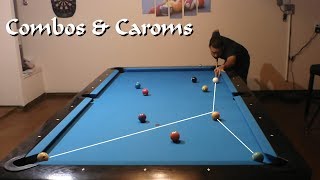 Pool Lesson Combos amp Caroms [upl. by Willing]