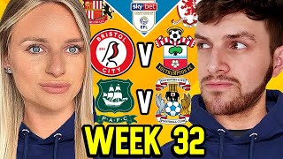 CHAMPIONSHIP PREDICTIONS WEEK 32 [upl. by Carolynn]