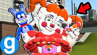 New Sister Location Pill Pack Animatronic Five Nights at Freddys Gmod Garrys Mod Funny Moments [upl. by Ahsinut]