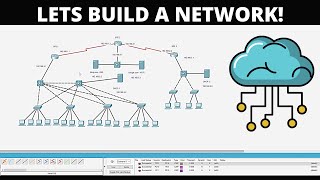 Building a LARGE network with Packet Tracer [upl. by Ecinert377]