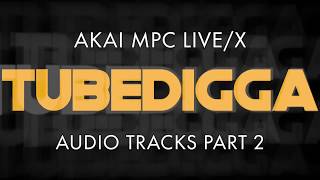 AKAI MPC LIVEX AUDIO TRACKS PART 2 [upl. by Hgielram]