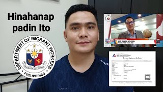 MGA REQUIREMENTS SA PAGKUHA NG OEC SA POEA  DMW  AUGUST 2023 UPDATE [upl. by Aivuy645]