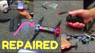 JJRC H47 ELFIE  Prop Shaft Motor Repair  FIX YOUR DRONE [upl. by Kcirddec]