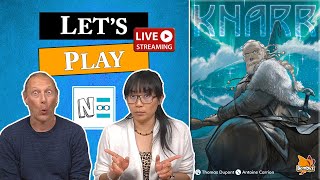 KNARR How to Play  Live Board Game Playthrough amp Review e152 [upl. by Rosalind]