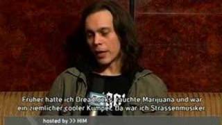 Ville Valo GoTV 2008 Interview PART 22 [upl. by Ahseuqram]