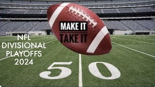 NFL PLAYOFF PICKS FOR DIVISIONAL ROUND TODAY 12124 nflpicks divisionalround teasers [upl. by Damara]