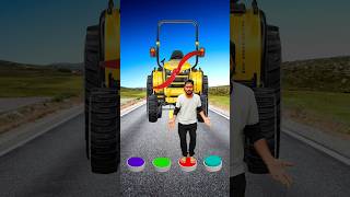 I Jump on button to Tractor Jcb Buldozer and truck shorts [upl. by Barfuss]