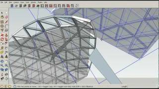 Geodesic Dome Framing Plan Tutorial 6 Construction [upl. by Adnohsed]