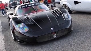 マセラティMC12コルサ サウンド／Maserati MC12 corsa on the road sound [upl. by Leibarg695]