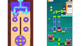 Flow Legends Pipe Games Level 45  48 [upl. by Rockafellow]