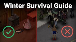 Project Zomboid WINTER Survival Guide  Build 41 [upl. by Hali]