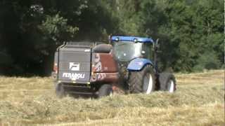 New holland T6050  FERABOLI EXTREME 265 [upl. by Tennaj920]