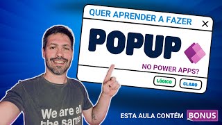 POWER APPS  Popup  Aula 01  Como fazer um Popup [upl. by Scharff]