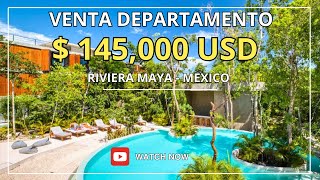 VENTA DEPARTAMENTO TULUM  ENTREGA INMEDIATA  LISTO PARA VIVIR O RENTAR  SEREMONIA ORIGEN [upl. by Merissa]