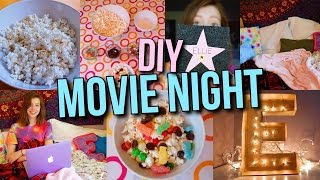 DIY Movie Night Party Treats Decor  more [upl. by Trilley]