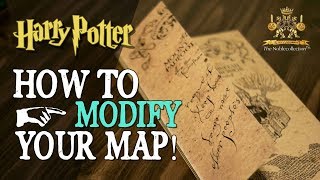 DIY Marauders Map Mod  Noble Collection  Marauders Mod [upl. by Joe303]