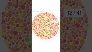 Colour Blindness TEST  Colour Blindness medical tests [upl. by Airotal]