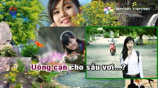 Karaoke nhạc sống Tình bot nước HD [upl. by Yenaled]