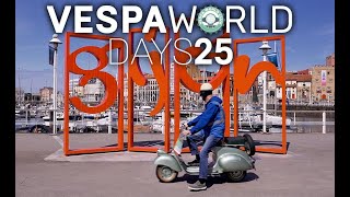 Wellcome to Vespa World Days 2025 in Gijón  SPAIN [upl. by Emmons]