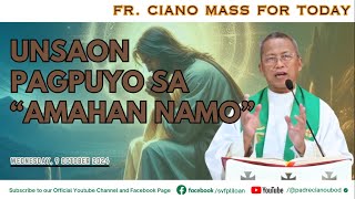 quotUnsaon pagpuyo sa quotAmahan Namoquotquot  1092024 Misa ni Fr Ciano Ubod sa SVFP [upl. by Aivilys835]