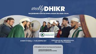 Weekly Nashbandiy Dhikrullah Circle in Toronto [upl. by Copp]