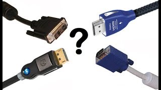 VGA  DVI  HDMI  DISPLAYPORT ARASINDAKİ FARKLILIKLAR [upl. by Daphene178]