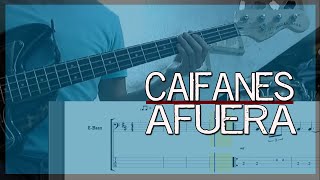 Afuera  Caifanes cover de bajo  tablatura [upl. by Frost]