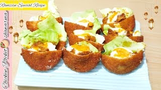 Chicken Pocket🥙 Shawarma Pocket Sandwich with 1 bread slice Ramzan Special Recipe Iftar Recipe [upl. by Rothenberg]