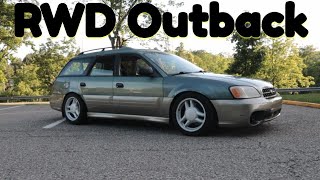 Lowered RWD Subaru Outback  Owner Interview [upl. by Iridissa]