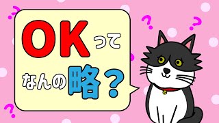 意外と知らない実は略語な言葉たち【おしゃべりアニメ】 [upl. by Esinaej]