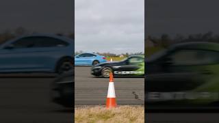 Toyota Supra vs BMW M4 drag race shorts dragyoutubeshorts creditcarwow [upl. by Zizaludba]