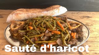 Haricots vert sautés à la viande 🥩 🇨🇮🌍😊 [upl. by Oilegor]