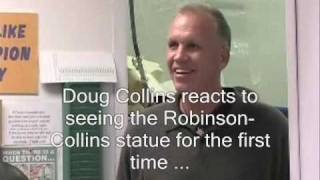 ISURedbirds Doug Collins Reacts to Statue [upl. by Krucik271]