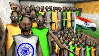 granny grandpa independence day 🇮🇳 granny grandpa game definition  granny and grandpa funny video [upl. by Allemat]